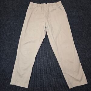 Quicksilver Waterman Collection Khaki Pants Elastic Waistband Small W30 Coastal